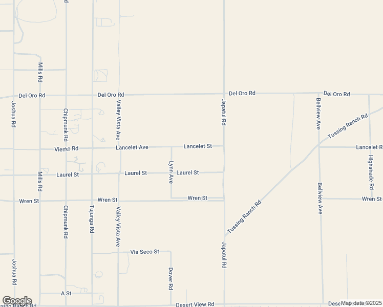 map of restaurants, bars, coffee shops, grocery stores, and more near 23993 Lancelet Street in Apple Valley