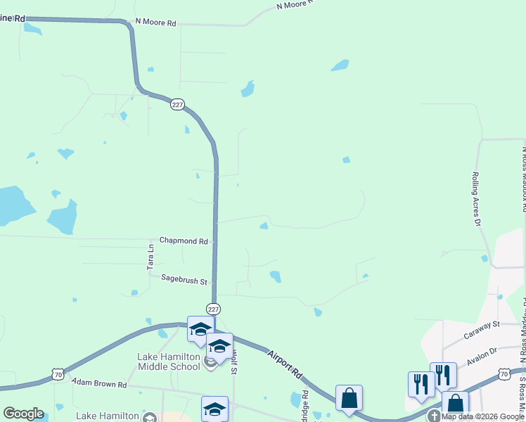 map of restaurants, bars, coffee shops, grocery stores, and more near in Rockwell