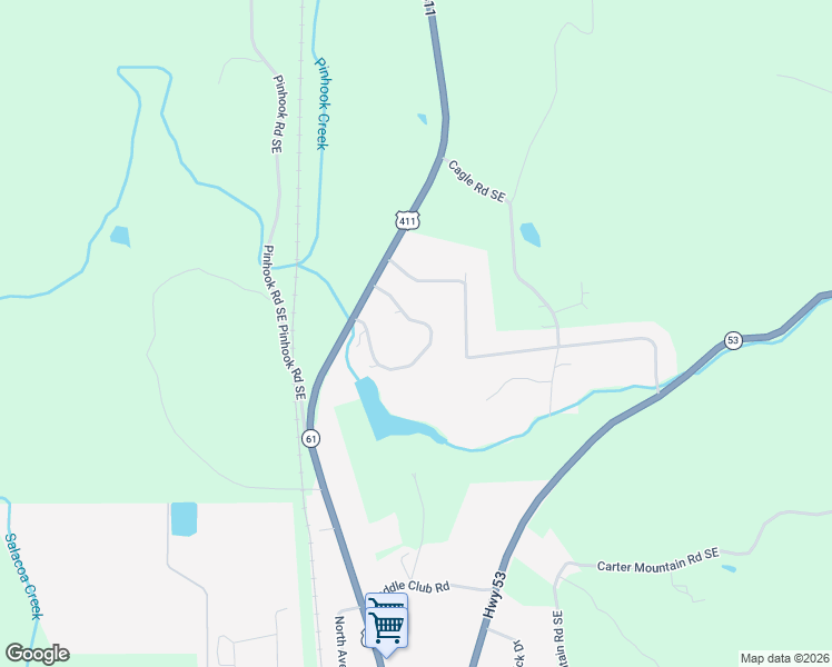 map of restaurants, bars, coffee shops, grocery stores, and more near 1756 Takela Forest in Fairmount