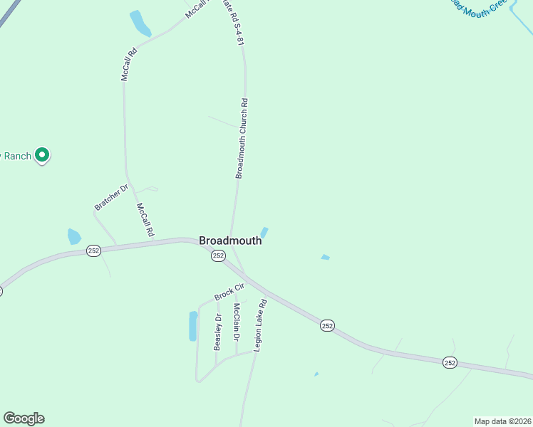 map of restaurants, bars, coffee shops, grocery stores, and more near 695 Broadmouth Church Road in Honea Path