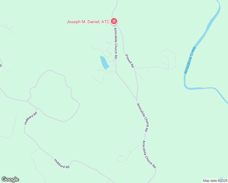 map of restaurants, bars, coffee shops, grocery stores, and more near 2637 Amicalola Church Road in Dawsonville