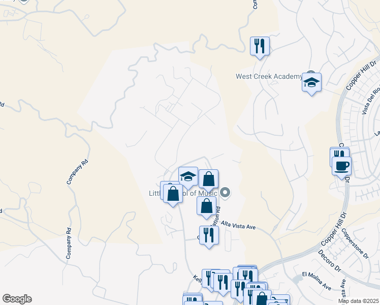 map of restaurants, bars, coffee shops, grocery stores, and more near 25601 Hercules St in Santa Clarita