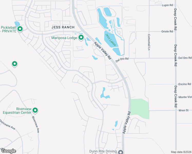 map of restaurants, bars, coffee shops, grocery stores, and more near 11117 Avonlea Road in Apple Valley