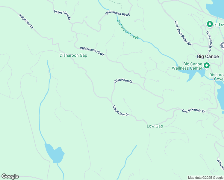 map of restaurants, bars, coffee shops, grocery stores, and more near Disharoon Drive in Pickens County