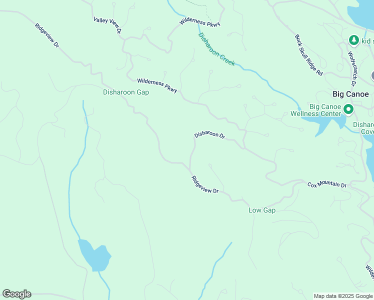 map of restaurants, bars, coffee shops, grocery stores, and more near Disharoon Drive in Pickens County