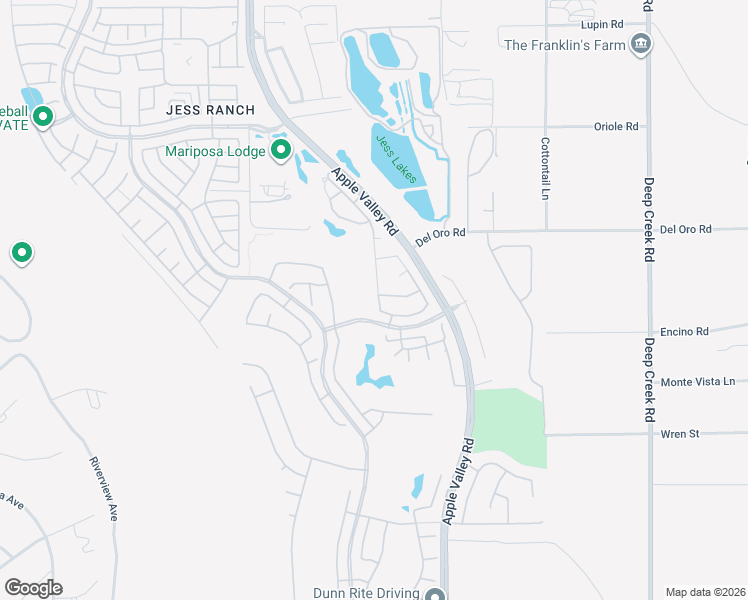 map of restaurants, bars, coffee shops, grocery stores, and more near 11212 Country Club Drive in Apple Valley