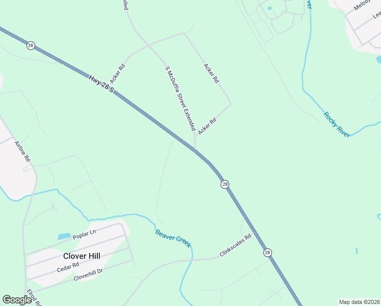 map of restaurants, bars, coffee shops, grocery stores, and more near 3710 Abbeville Highway in Anderson