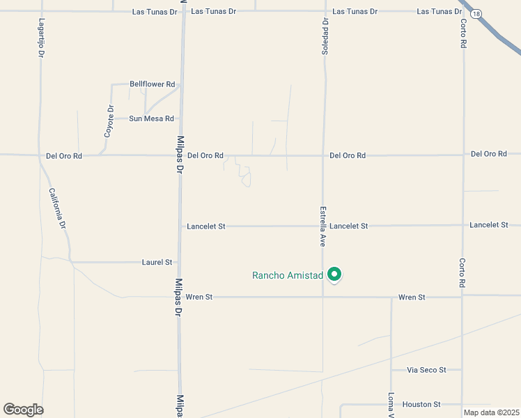 map of restaurants, bars, coffee shops, grocery stores, and more near 25822 Lancelet Street in Apple Valley