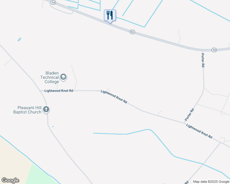 map of restaurants, bars, coffee shops, grocery stores, and more near 469 Lightwood Knot Road in Kelly