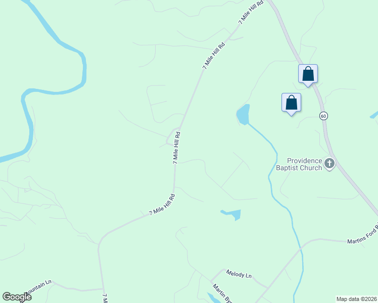 map of restaurants, bars, coffee shops, grocery stores, and more near 77 Lake Laurel Dr in Dahlonega