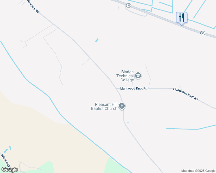 map of restaurants, bars, coffee shops, grocery stores, and more near 1054 Natmore Road in Kelly