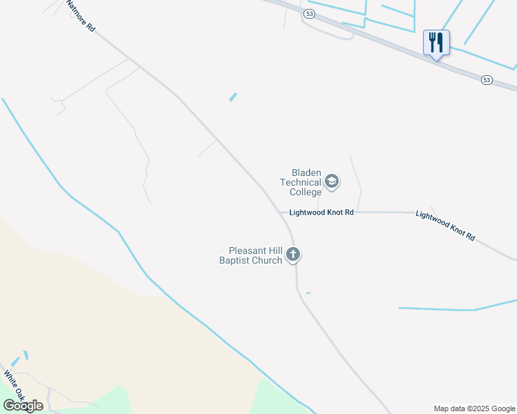 map of restaurants, bars, coffee shops, grocery stores, and more near 1054 Natmore Road in Kelly