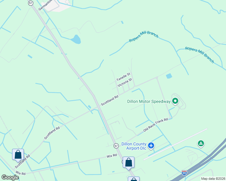 map of restaurants, bars, coffee shops, grocery stores, and more near 1701-1707 Florence Avenue in Dillon