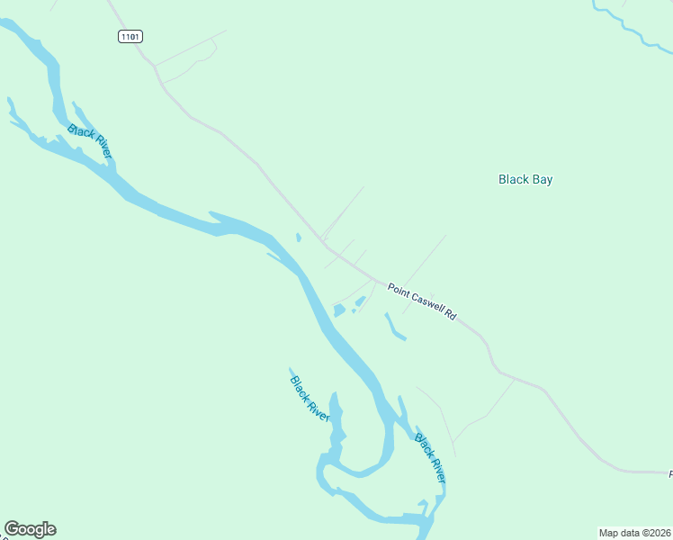 map of restaurants, bars, coffee shops, grocery stores, and more near 1351 Point Caswell Road in Atkinson