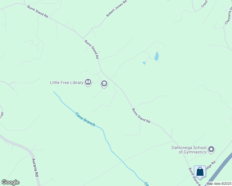 map of restaurants, bars, coffee shops, grocery stores, and more near 89 Shadow Hills Lane in Dawsonville