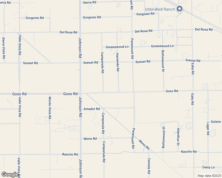 map of restaurants, bars, coffee shops, grocery stores, and more near 2 Goss Road in Pinon Hills