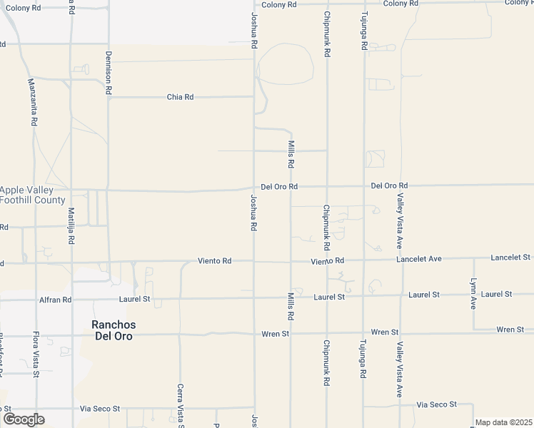 map of restaurants, bars, coffee shops, grocery stores, and more near Vía Pariso in Apple Valley