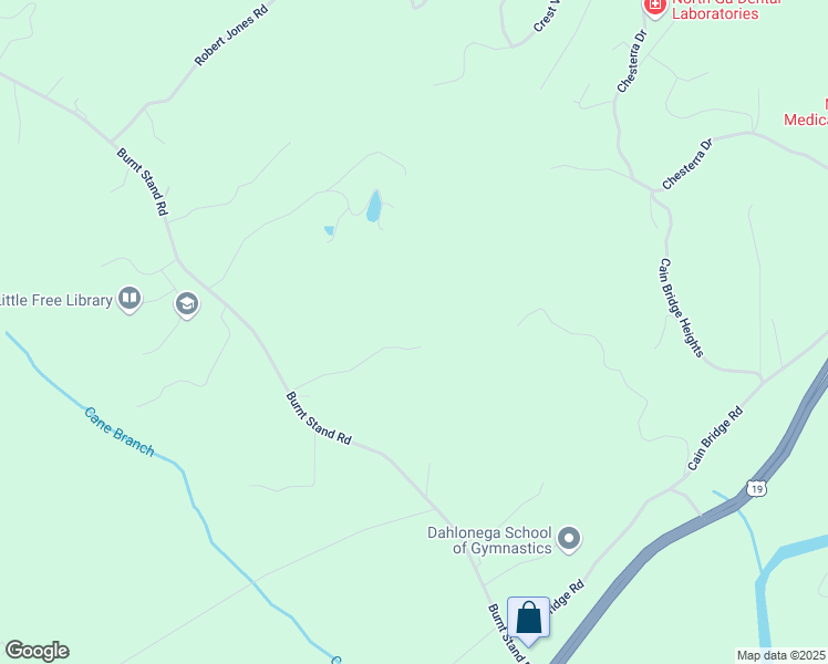 map of restaurants, bars, coffee shops, grocery stores, and more near 275 Signal Ridge Drive in Dawsonville