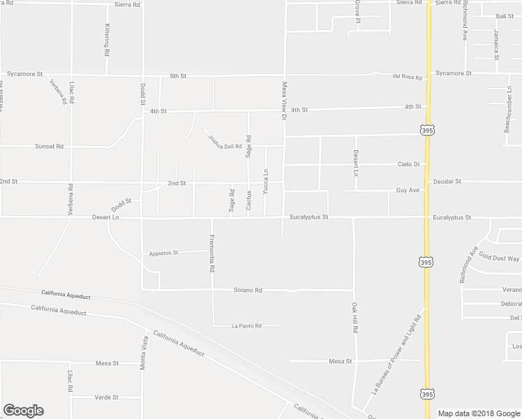 map of restaurants, bars, coffee shops, grocery stores, and more near 11630 Goss Road in Phelan