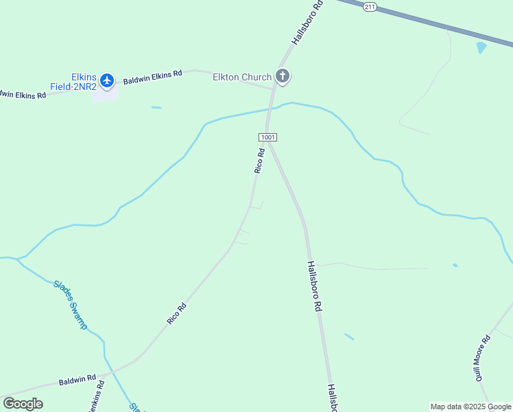 map of restaurants, bars, coffee shops, grocery stores, and more near 231 Rico Road in Clarkton