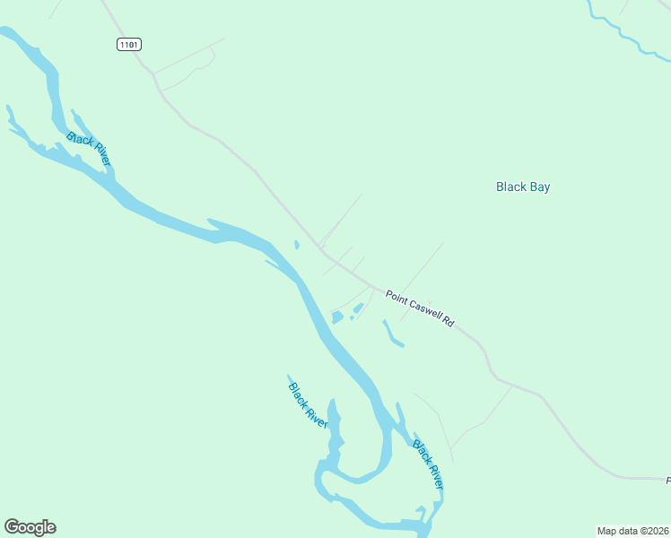 map of restaurants, bars, coffee shops, grocery stores, and more near 1351 Point Caswell Road in Atkinson