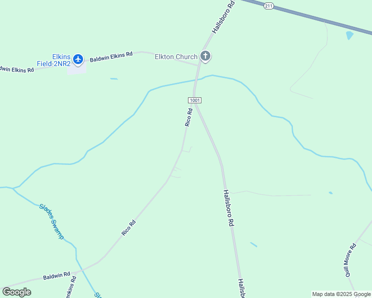 map of restaurants, bars, coffee shops, grocery stores, and more near 231 Rico Road in Clarkton