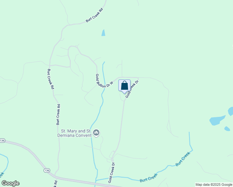 map of restaurants, bars, coffee shops, grocery stores, and more near 79 Gold Creek Court in Dawsonville