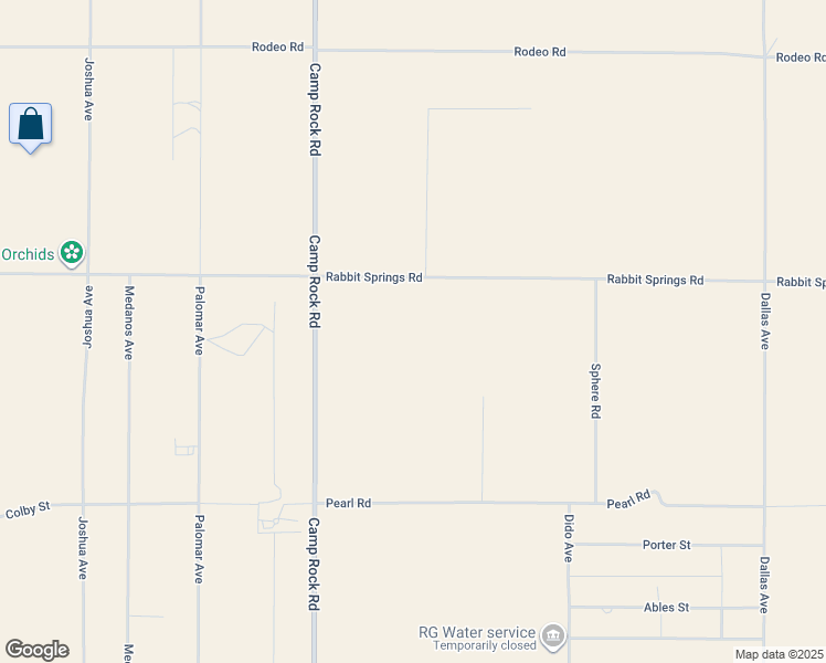 map of restaurants, bars, coffee shops, grocery stores, and more near 37023 Rabbit Springs Road in Lucerne Valley