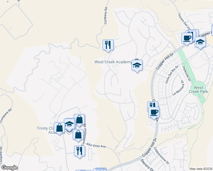 map of restaurants, bars, coffee shops, grocery stores, and more near 28624 Farrier Drive in Santa Clarita