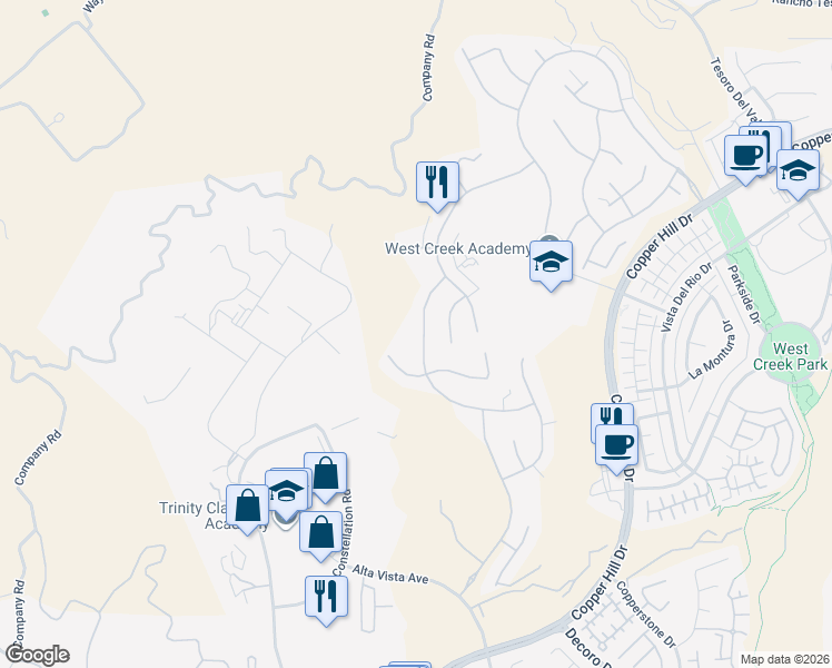 map of restaurants, bars, coffee shops, grocery stores, and more near 28624 Farrier Drive in Santa Clarita
