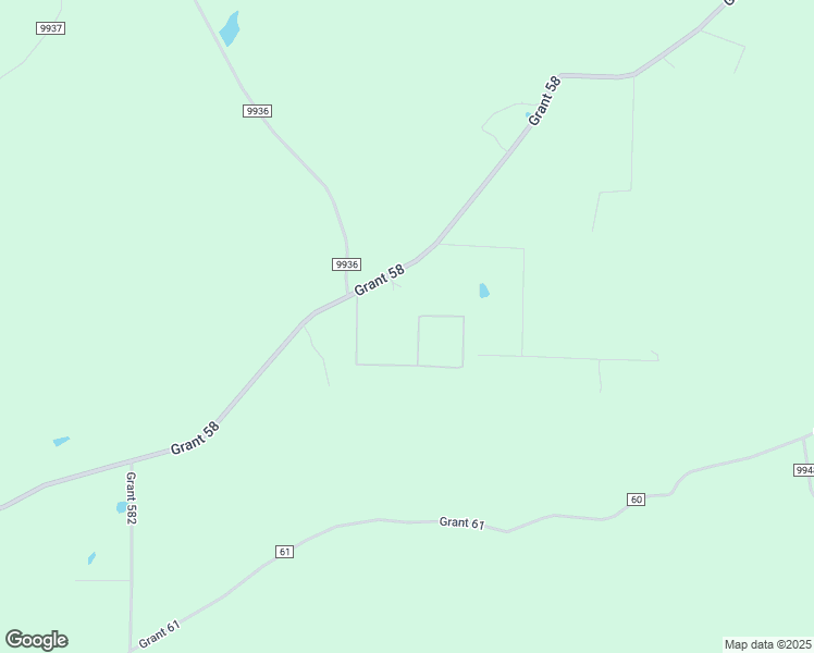 map of restaurants, bars, coffee shops, grocery stores, and more near 677 Alex Loop in Grant County