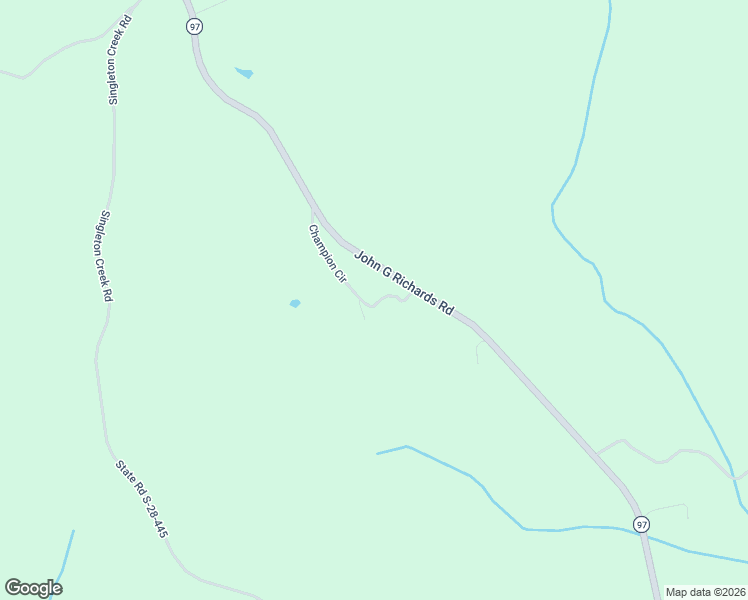 map of restaurants, bars, coffee shops, grocery stores, and more near 2520 Champion Circle in Kershaw County