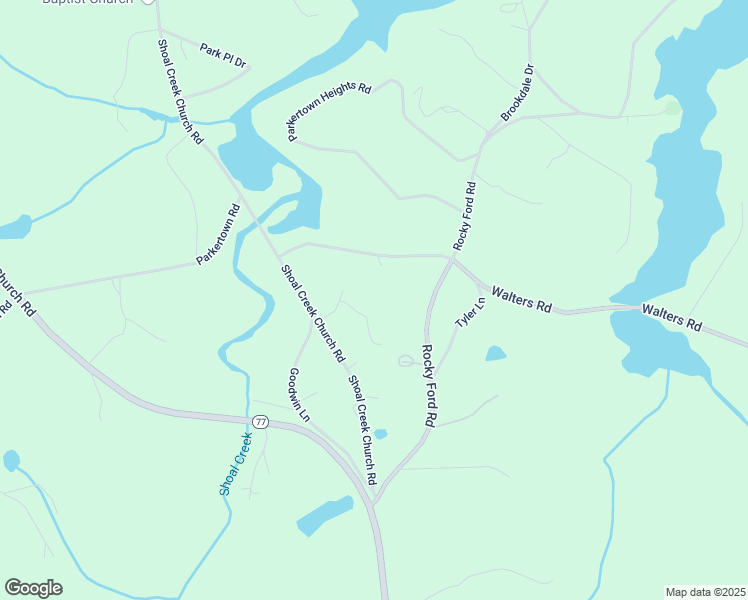 map of restaurants, bars, coffee shops, grocery stores, and more near 116 Ciara Way in Lavonia