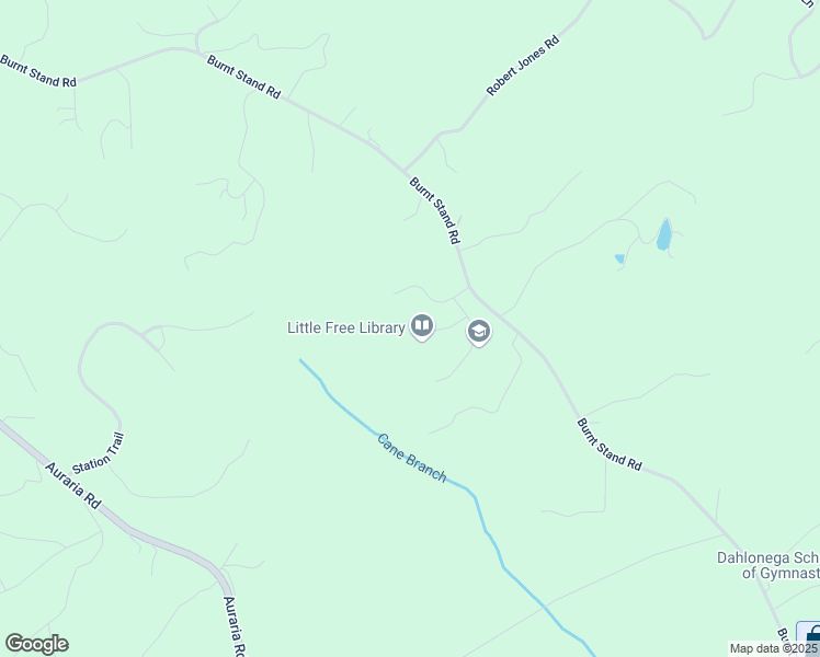 map of restaurants, bars, coffee shops, grocery stores, and more near 104 Glen Pine Trail in Dawsonville