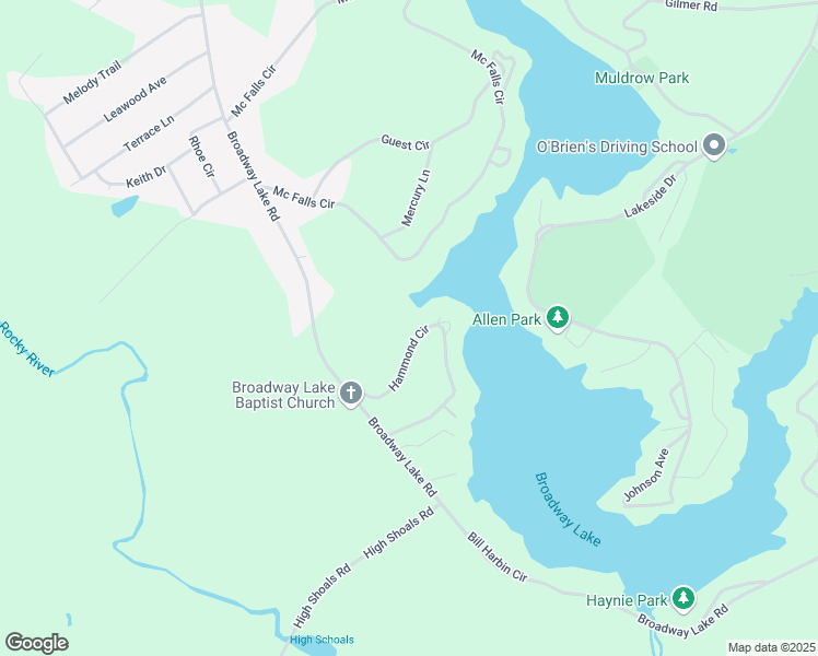 map of restaurants, bars, coffee shops, grocery stores, and more near 217 Hammond Circle in Anderson