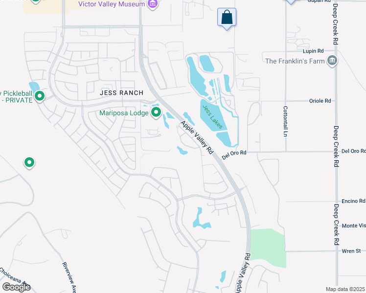 map of restaurants, bars, coffee shops, grocery stores, and more near 11342 Sawgrass Bend in Apple Valley