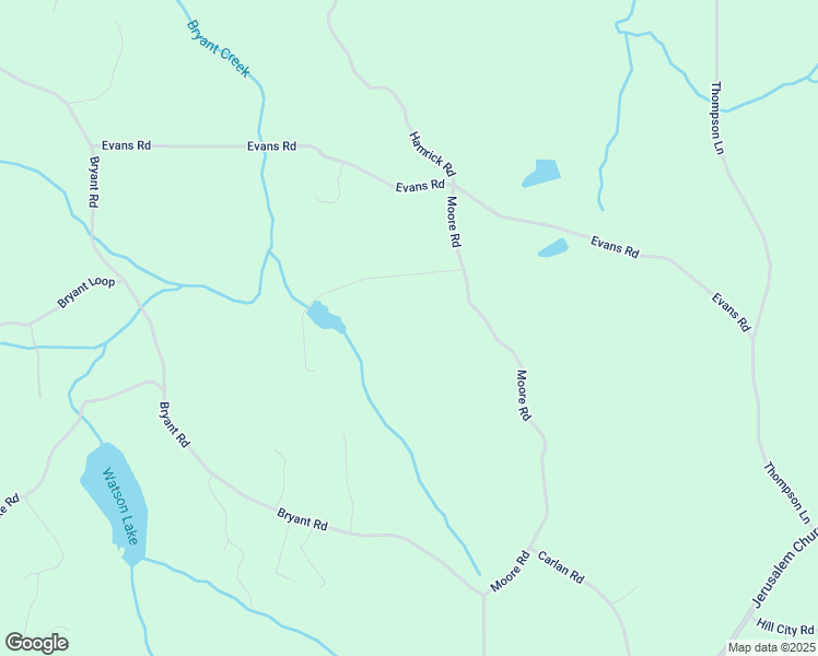 map of restaurants, bars, coffee shops, grocery stores, and more near 245 Moore Road in Jasper