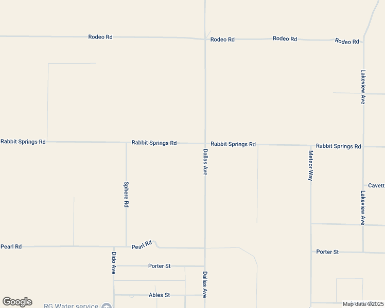 map of restaurants, bars, coffee shops, grocery stores, and more near Rabbit Springs Road in Lucerne Valley