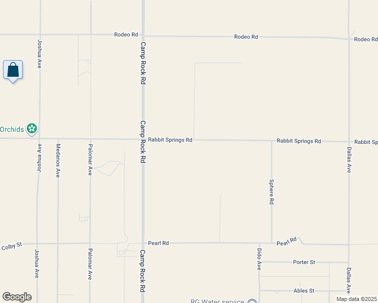 map of restaurants, bars, coffee shops, grocery stores, and more near 37023 Rabbit Springs Road in Lucerne Valley