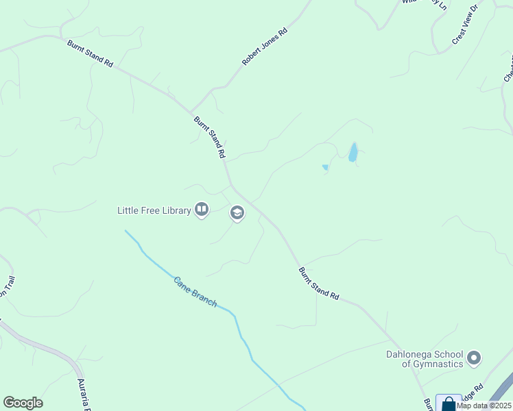 map of restaurants, bars, coffee shops, grocery stores, and more near 0 Charlie Lemley Road in Dahlonega