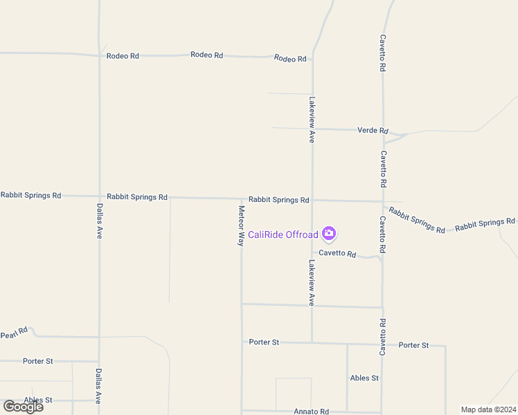 map of restaurants, bars, coffee shops, grocery stores, and more near 38147 Rabbit Springs Road in Lucerne Valley