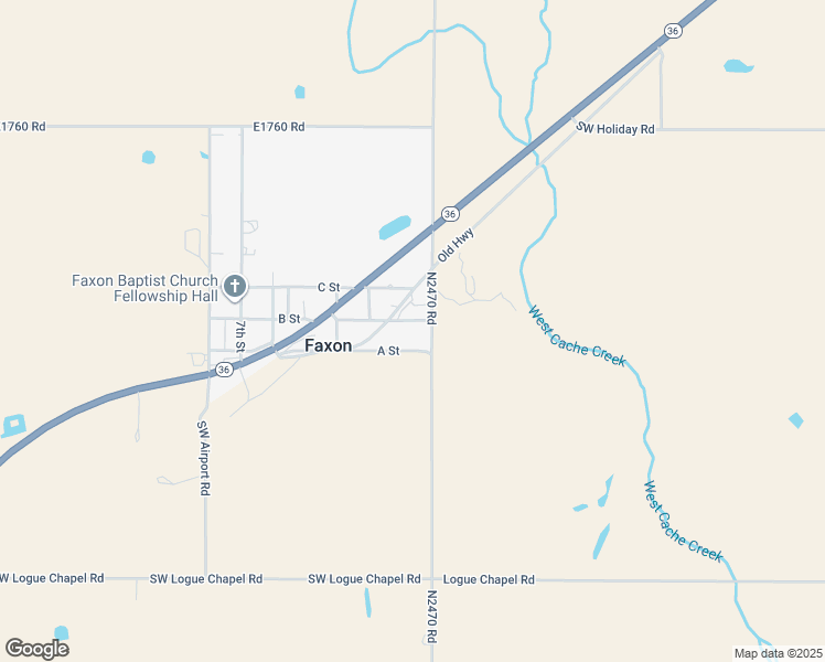 map of restaurants, bars, coffee shops, grocery stores, and more near 170 C St in Faxon