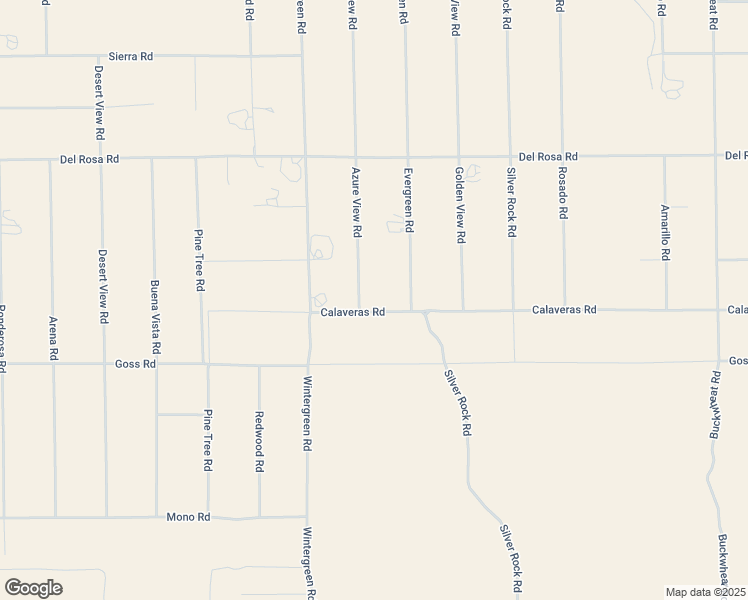 map of restaurants, bars, coffee shops, grocery stores, and more near 1830 Calaveras Road in Pinon Hills