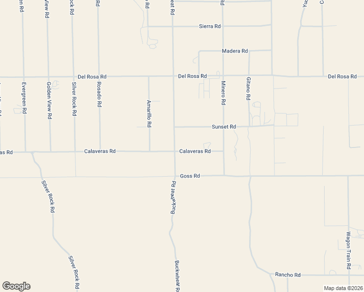 map of restaurants, bars, coffee shops, grocery stores, and more near Calaveras Street in Pinon Hills