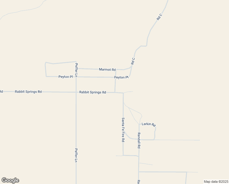 map of restaurants, bars, coffee shops, grocery stores, and more near Rabbit Springs Road in Lucerne Valley