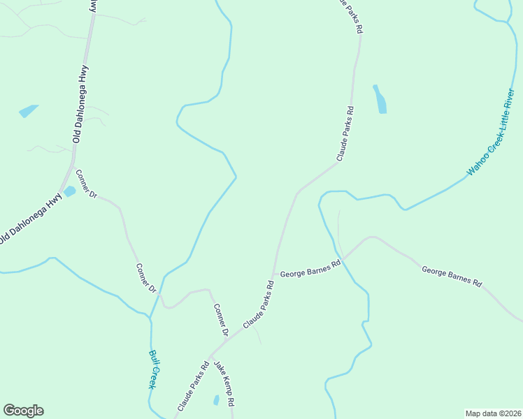 map of restaurants, bars, coffee shops, grocery stores, and more near 6657 Claude Parks Road in Murrayville