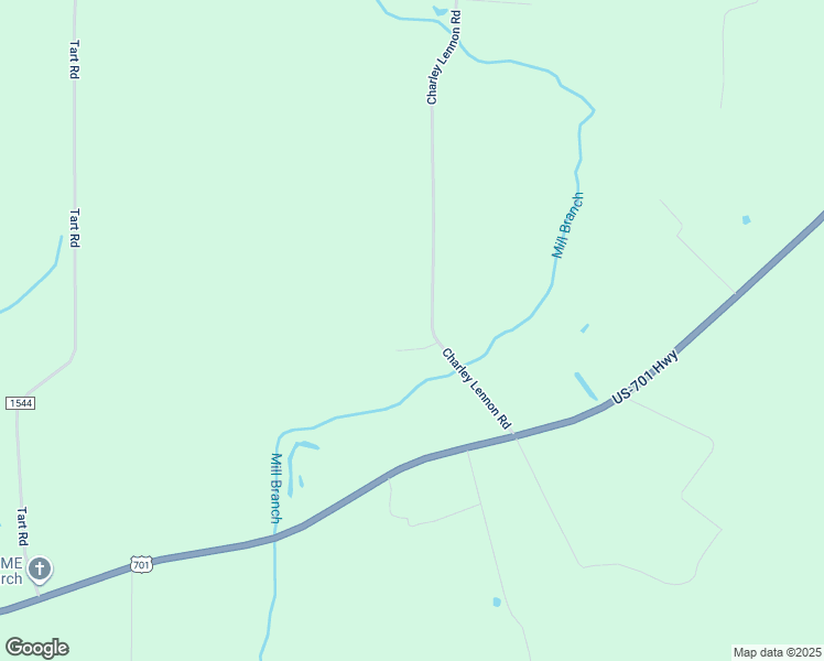 map of restaurants, bars, coffee shops, grocery stores, and more near 267 Charley Lennon Road in Clarkton