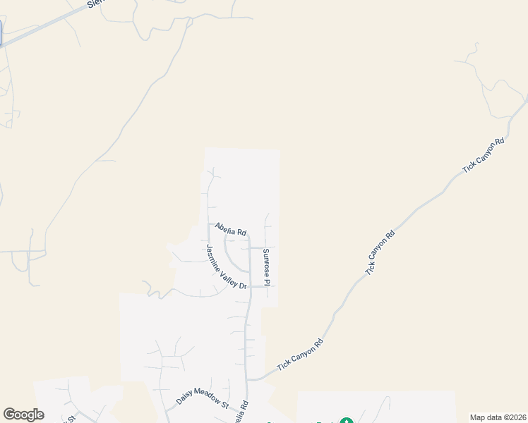 map of restaurants, bars, coffee shops, grocery stores, and more near 30461 Sunrose Place in Santa Clarita