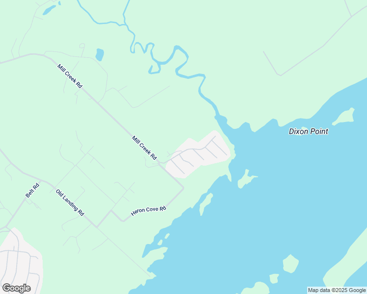map of restaurants, bars, coffee shops, grocery stores, and more near 1417 Mill Creek Road in Hampstead