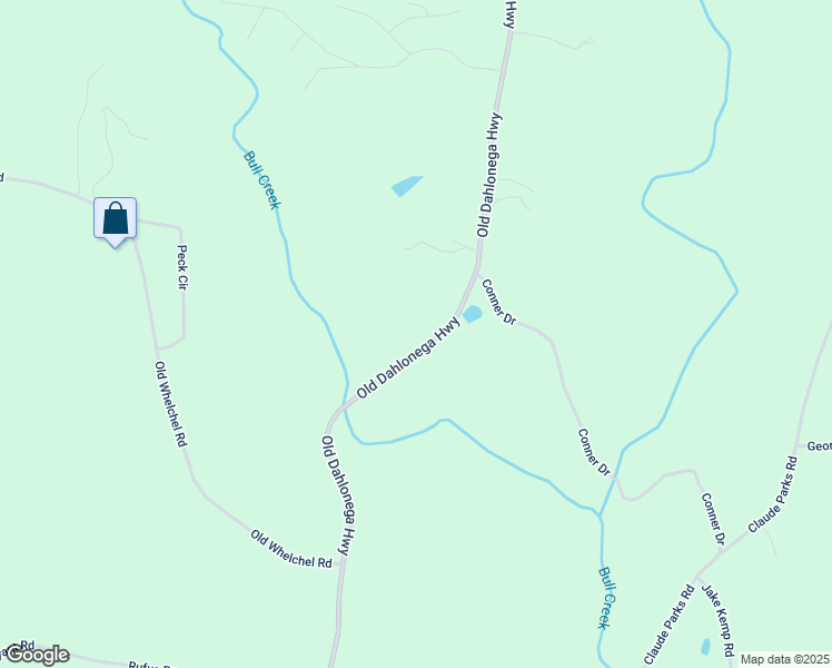 map of restaurants, bars, coffee shops, grocery stores, and more near 6651 Old Dahlonega Highway in Dahlonega